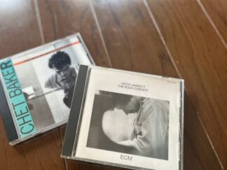 CDs on the floor (Chet Baker and Keith Jarrett)