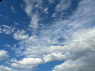 summer blue sky