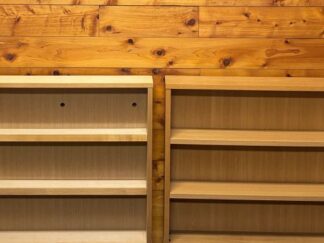 empty shelves